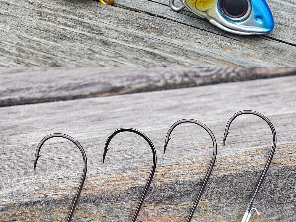 Spinpoler 7g/10g/14g/20g/30g Swimbait Jigkopf mit Weitem Gap und Langem Schaft, Widerhaken in Fischform, Jighaken für Süß- und Salzwasser-Angeln – Detail 10