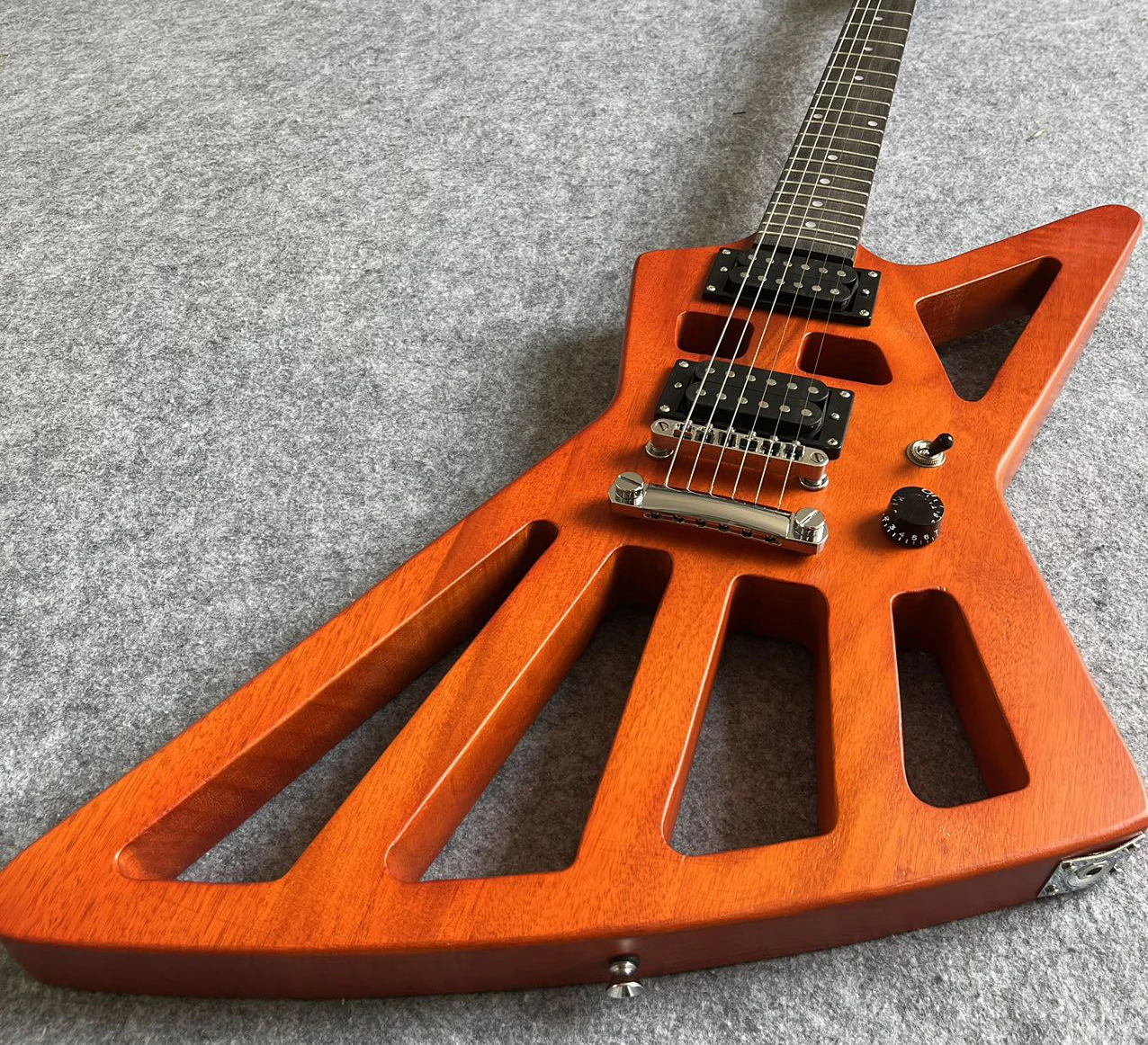 

high quality Classic irregular guitar, matte surface, professional level guitar 2026
