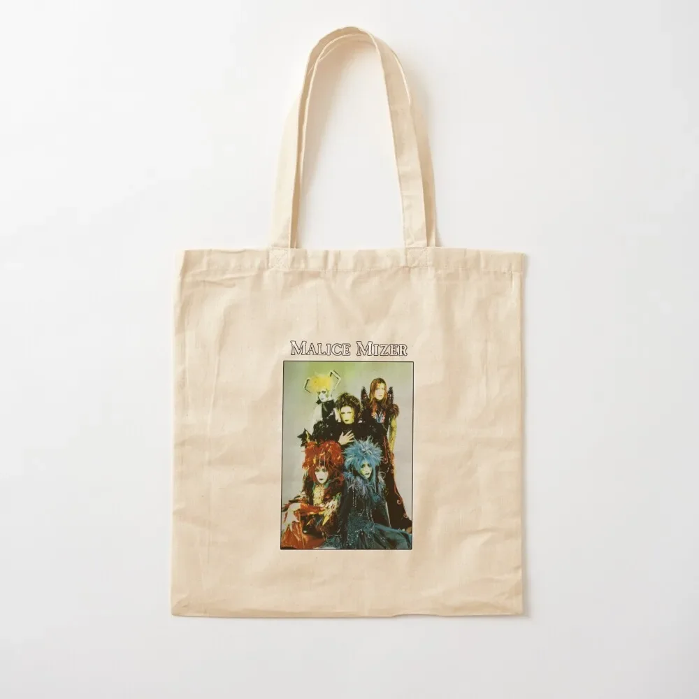 

MALICE MIZER - merveilles Era Band Picture (Visual kei J-rock band with Gackt & Mana) Tote Bag canvas tote Tote Bag