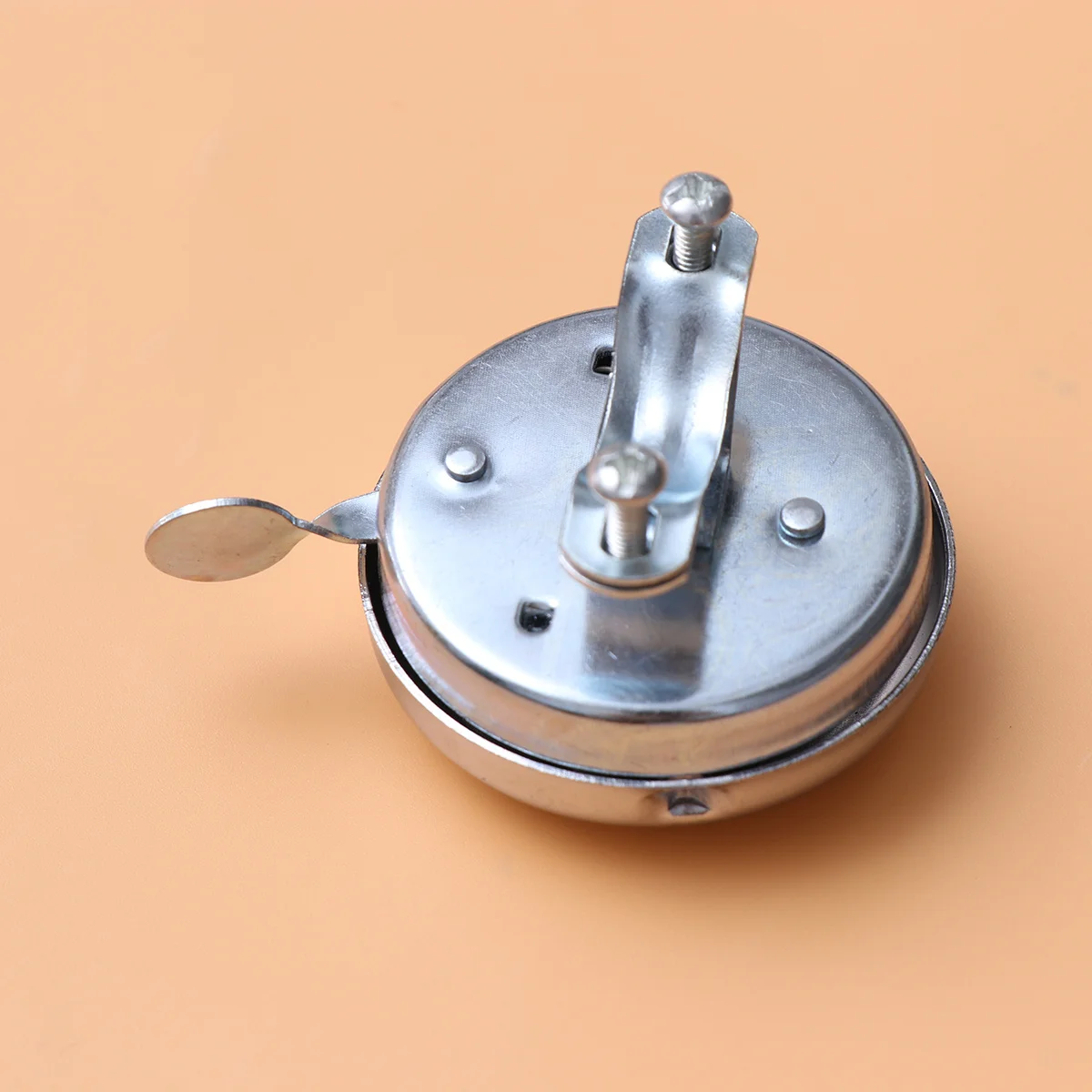 

Metal Bike Bell Ring Rotated Collision Loud Alarm Bell Compact Handlebar Ring for Mountain Folding Adult Bikes