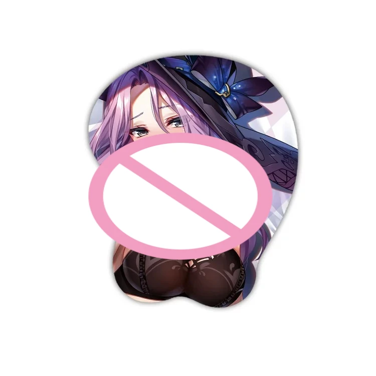 Jade 3D Mouse Pad Honkai Star Rail Game Hand Wrist Rest Mousepads Oppai Soft Mouse Mat Office Work Gaming Otaku Xmas Gift