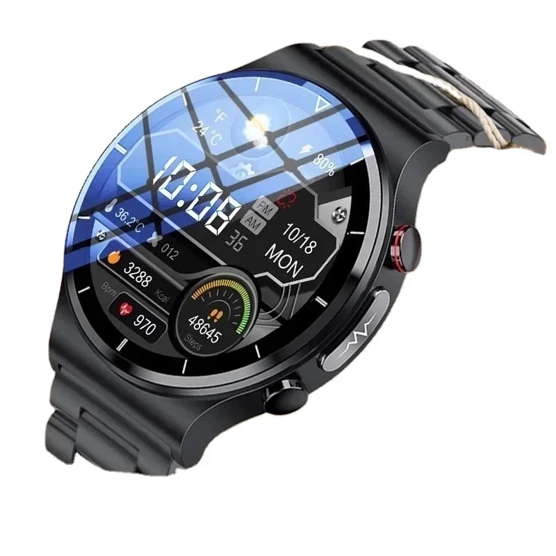 Very good 2025 ECG+PPG Smart Watch Men Heart Rate Blood Pressure Watch Health Fiess Tracker IP68 Waterproof Smartwatch