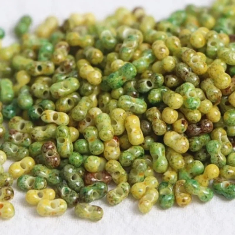 منتج جديد 3x6 مللي متر بيكاسو الفول السوداني حبة حبة فضفاض حبة اليدوية سوار ذاتي الصنع قلادة مجوهرات اكسسوارات المواد