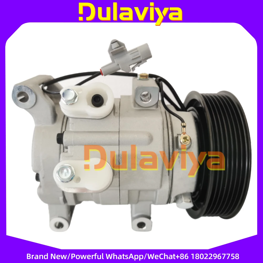 

Автоматический компрессор переменного тока 10S11C для Toyota Hilux 2001-2006 I4 2.4 447260 -8020 883100 К110 88320-0к080 447190 -2650 883100 к122 883200 к100