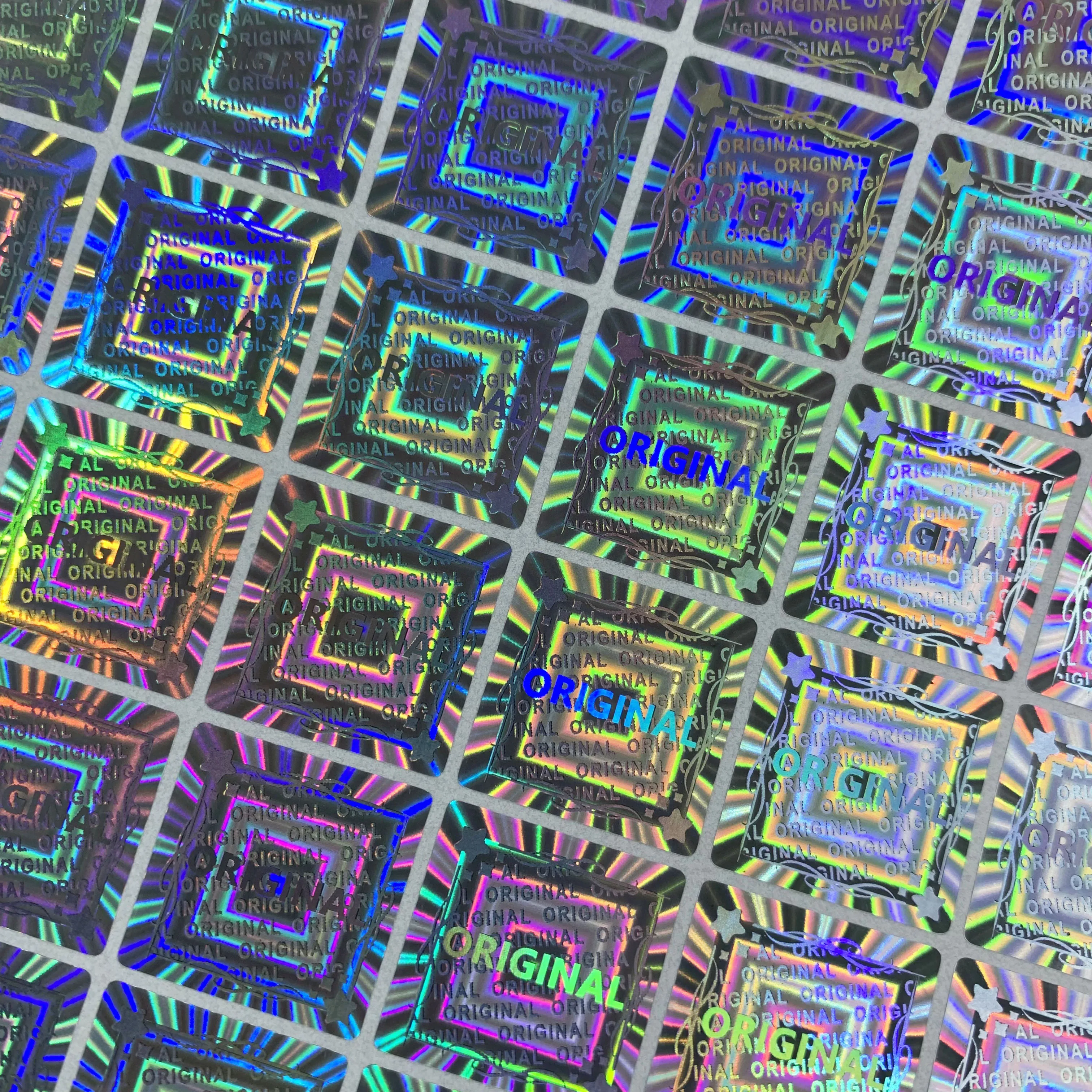 

1000 шт. серебристых круглых голографических наклеек-пломб с защитой от вскрытия (VOID) диаметром 2,5 см для упаковки коробок, мобильных телефонов и ноутбуков
