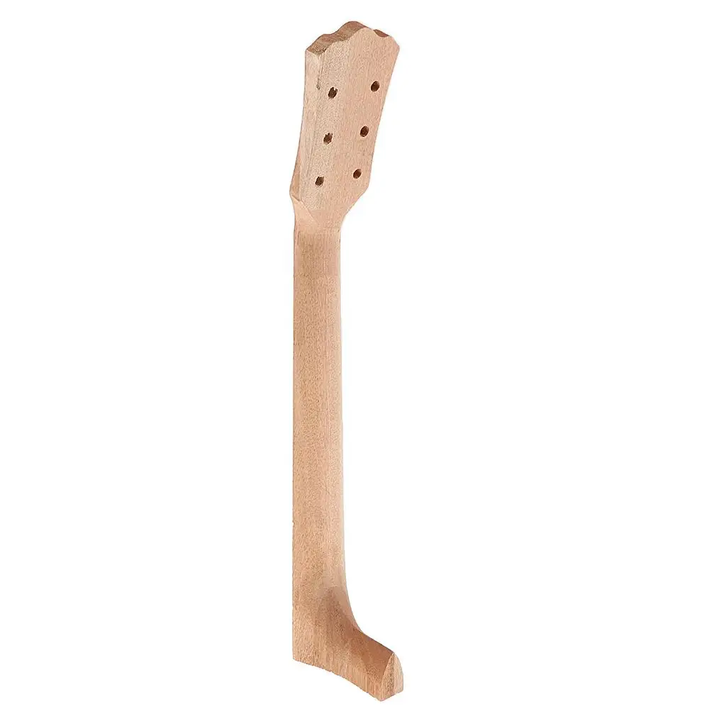 Replacement Mahogany Acoustic Guitar Neck 40 Inch Smooth Wood for Guitar Repair Tool and DIY Projects