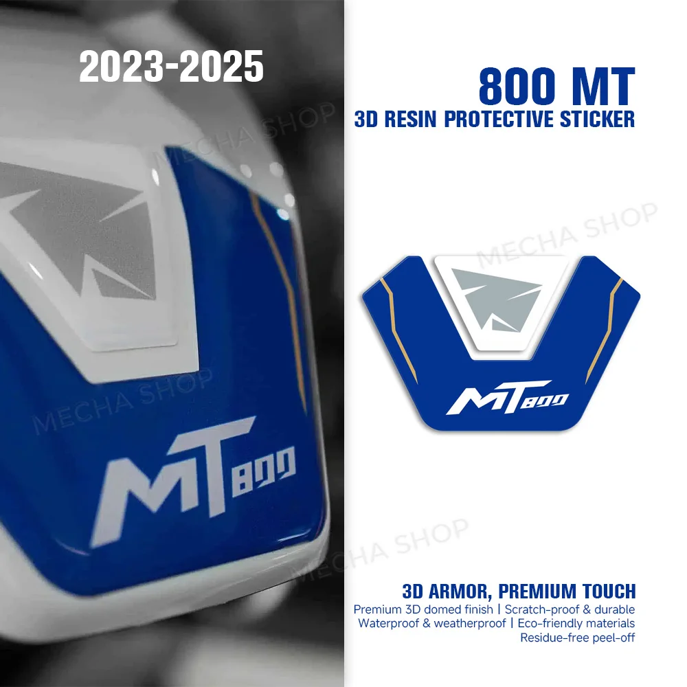 For CF MOTO 800 MT 800MT Explore 2023-2025 Accessories 3D Resin Sticker Protection Kit