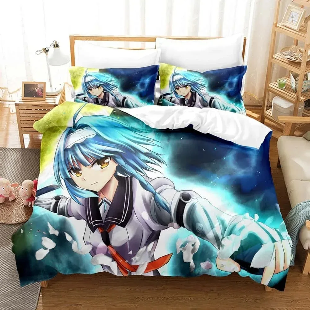 Anime The Testament of Sister New Devil Bedding Set Single Twin Full Queen King Size Bed Set Adult Kid Bedroom Duvet cover Sets