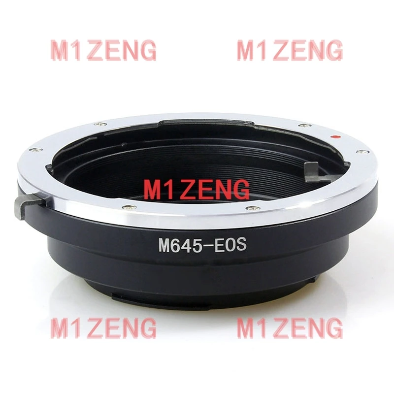 M645-EOS Adapter Ring for Mamiya 645 M645 Lens to Canon EOS EF Mount Camera 6D 7D T5i T7i