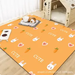 Pet Waterproof and Urine Proof Carpet Dog Anti Slip Mat Cool Dog Fence Kitchen Dog and Cat Living Room Bedroom Decoration Rug