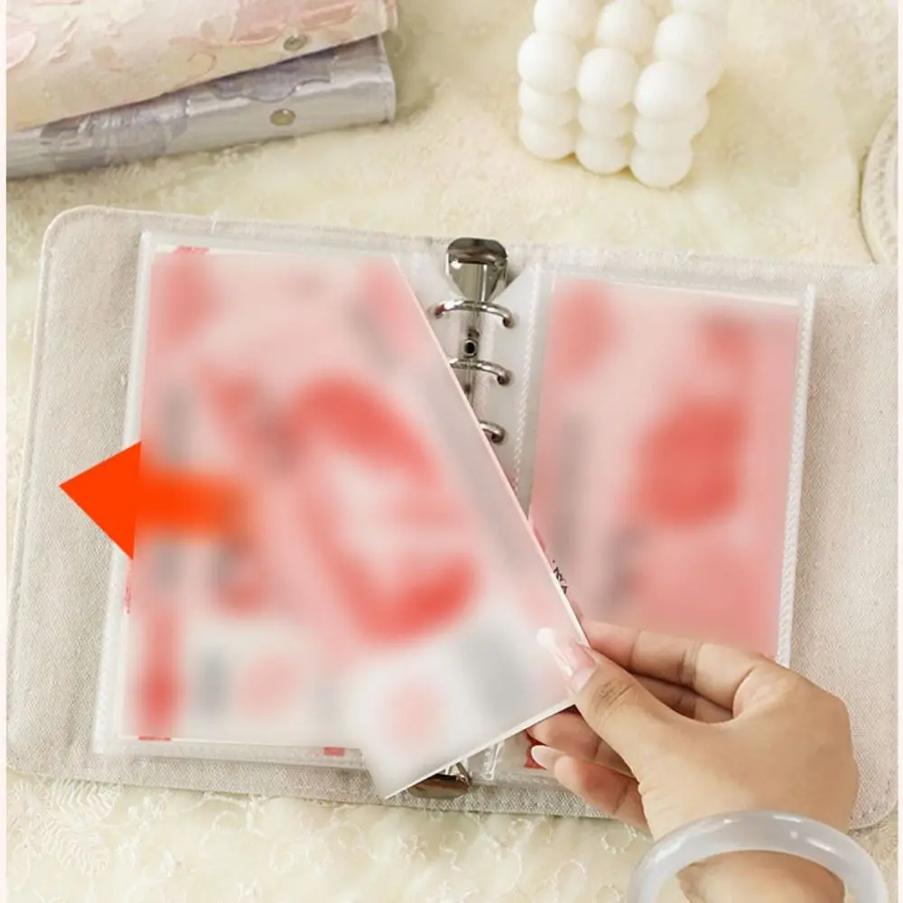 Fun Money Savings Challenge Binder Cloth Flower Savings Challenges Book Clear Easy Cash Budget Notebook Money Planners