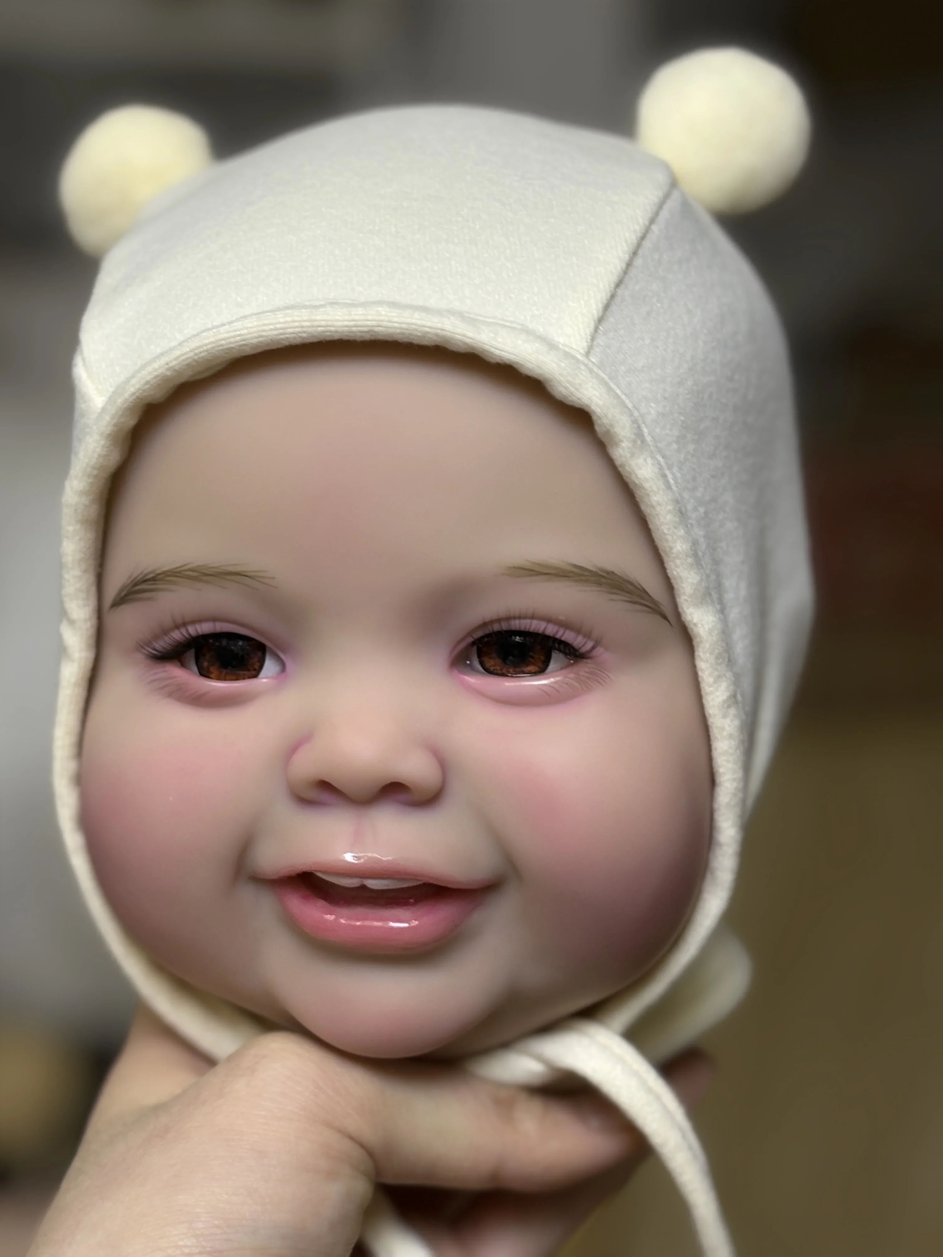 

EGO индивидуальная ограниченная поставка 23 дюйма Reborn Baby Kodi с тканевым набором для окрашенного тела, Рождественский подарок