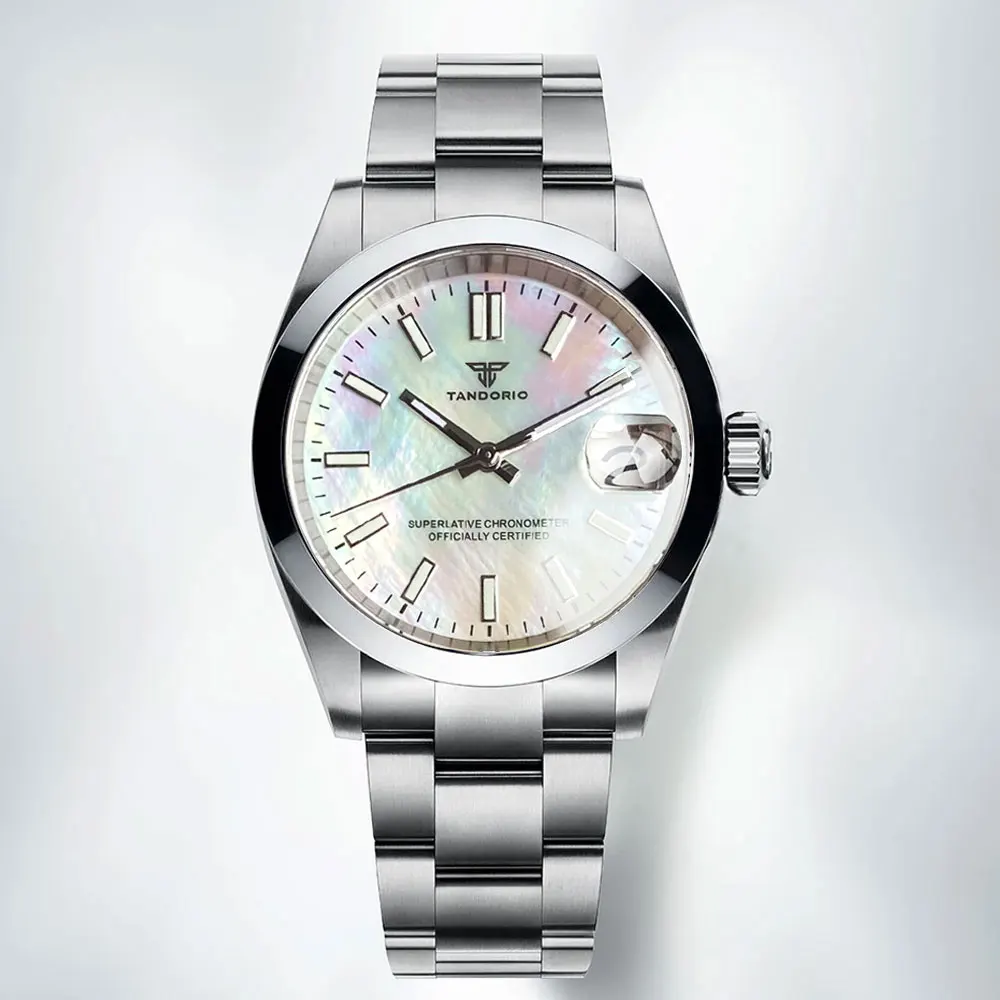 200M Waterproof Tandorio Men's Mechanical Watch 36mm 39mm Sapphire