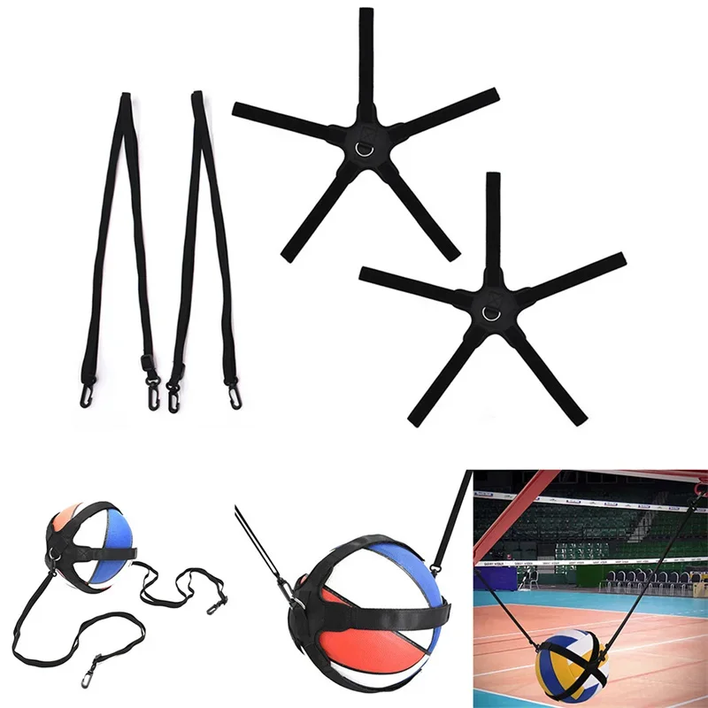 Volleyball Training Belt Bouncing Trainer Ball Sleeve Jump Touch Spike Training for Serving and Arm Swing Serve