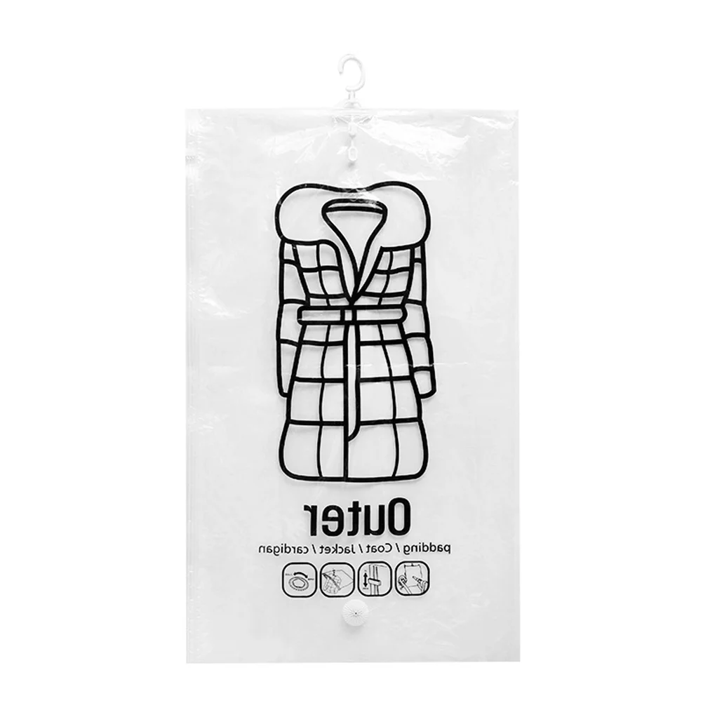 

Transparent Clothes Cover Garment Suit Hanging Covers Clothes Dress Storage Carrier Bag Suit cover garment cover