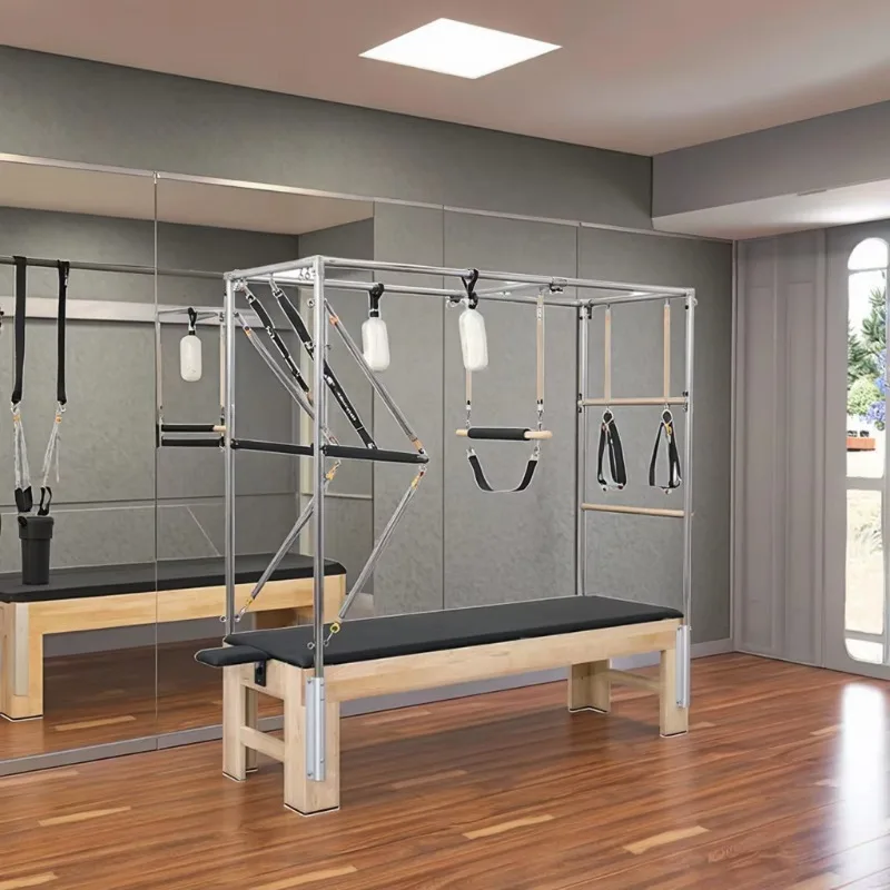 

YTYIN Portable Durable Maple Wood Pilates Reformer Wunda Chair Ladder Barrel For Gym Yoga Club Studios