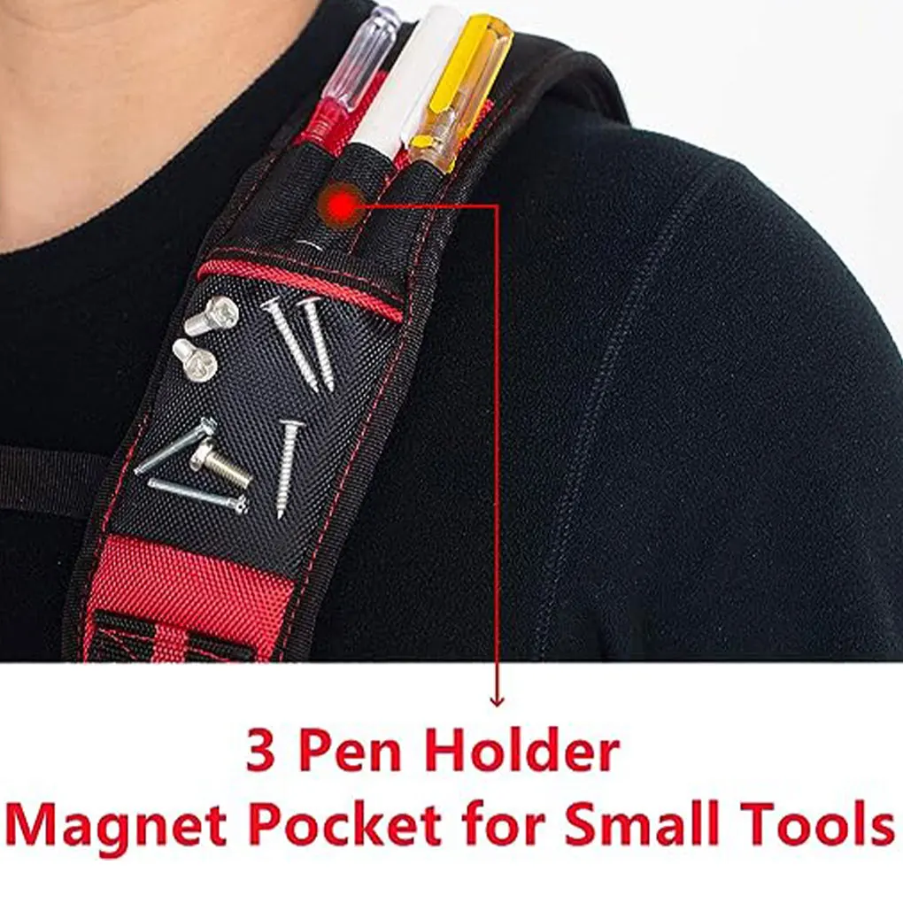 Multi-Pockets Y Type Tool Belt Convenient And Practical For Carpenter Work Polyester Heavy-duty