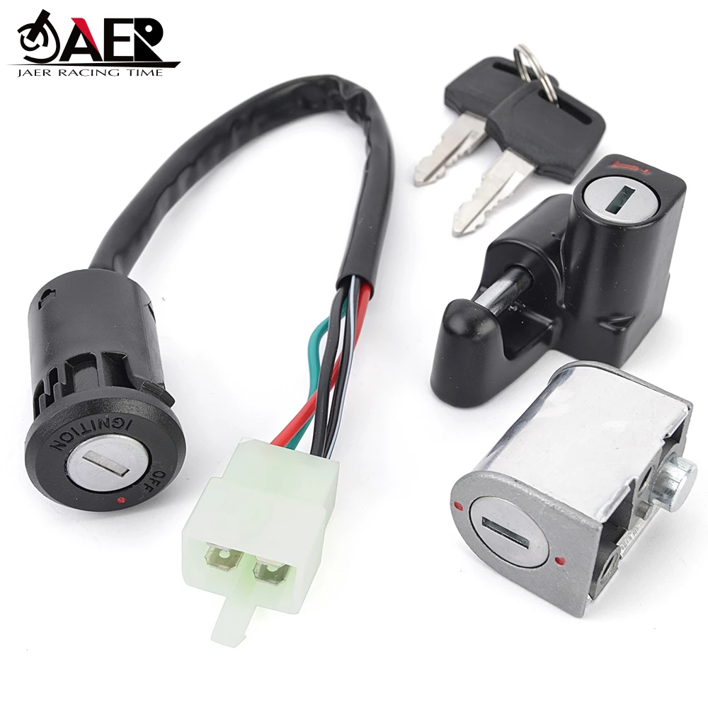 35010-428-020 Крышка топливного газа, переключатель зажигания, замок сиденья с комплектом ключей для Honda XL500S 1979-1981 XL250S 1987-1981 35010-428-730