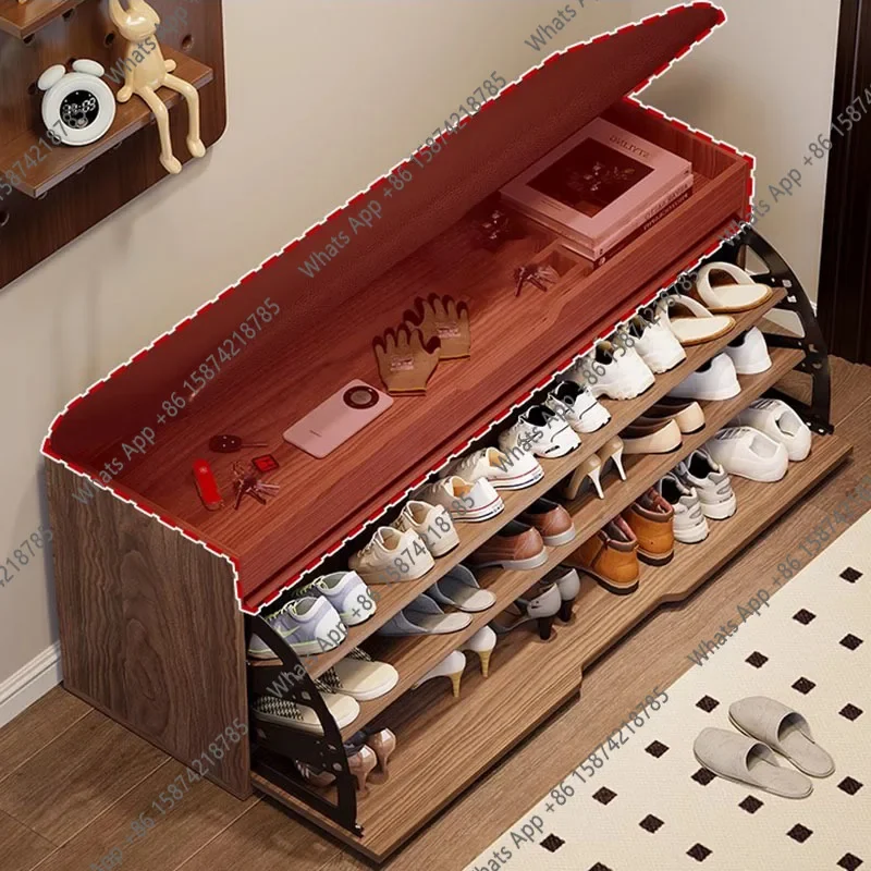 H C Shelves Organizer Shoe Shelf Display Vertical Modern Desk Luxury Shoe Cabinet Slippers Hallway Gabinete Shoemakers Furniture