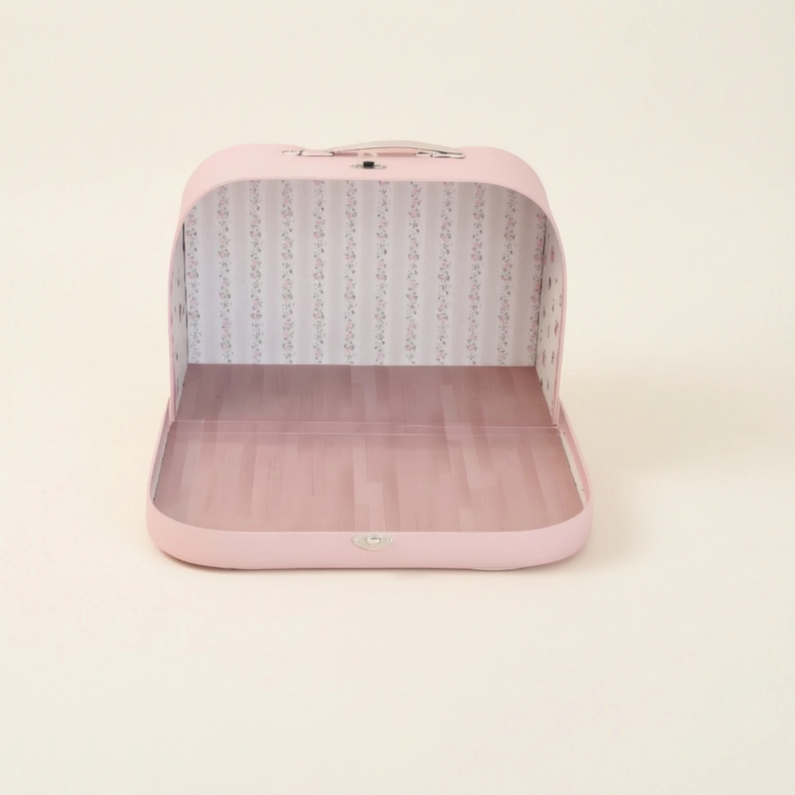Suitcase Dollhouse Hard-Shell Mini Suitcase with Handle Dollhouse with Handle Cute Luggage Case Realistic for Collectors