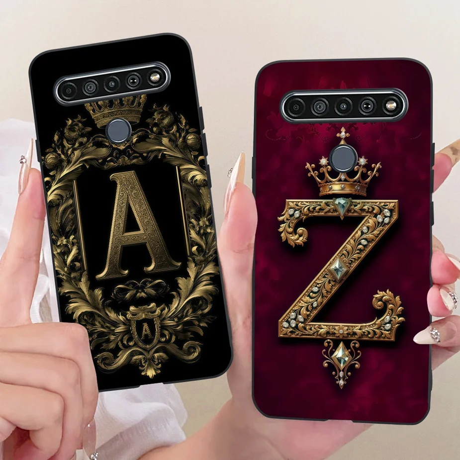 Чехол для LG K41s LM-K410, новый чехол с буквами короны, мягкий чехол из ТПУ для телефона LG K40s K61 K 41s LGK61 LGK40s LGK41s, задняя крышка Fundas