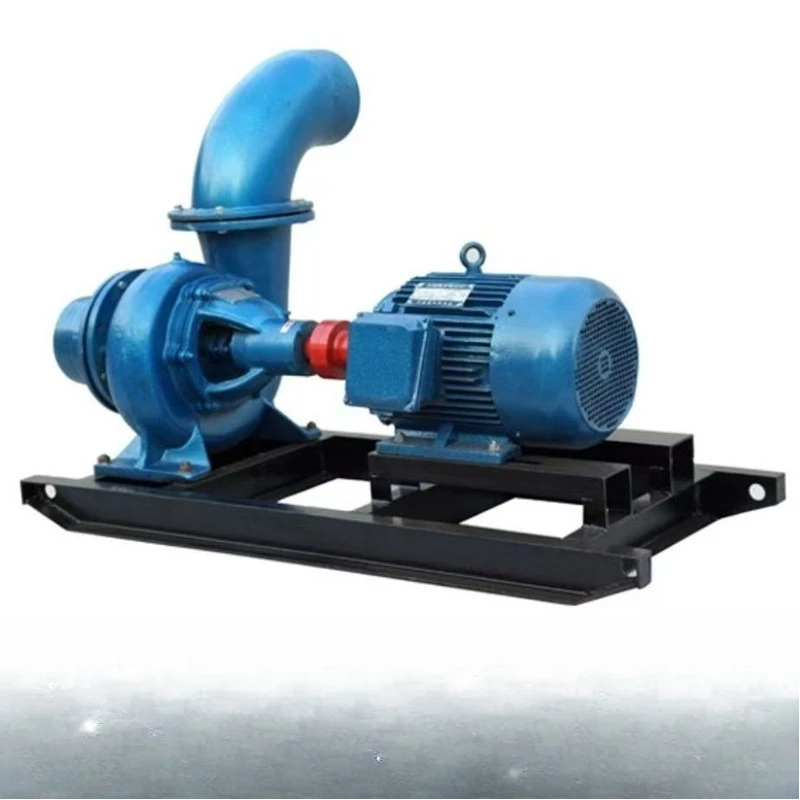 Mixed flow pump flow 360 square 8 meters head motor diesel engine pump set fixed mobile
