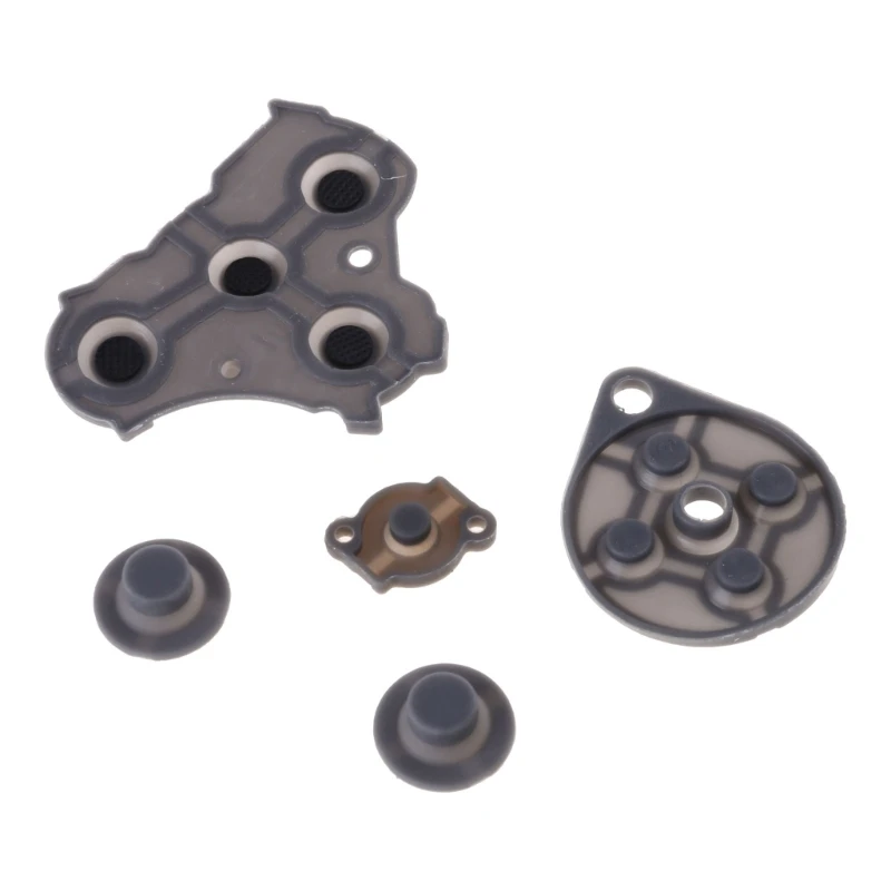 Gamecube Conductive Rubber Pads Replace Parts for NGC Console Gamepad Silicone Conductive Button Pads Repair