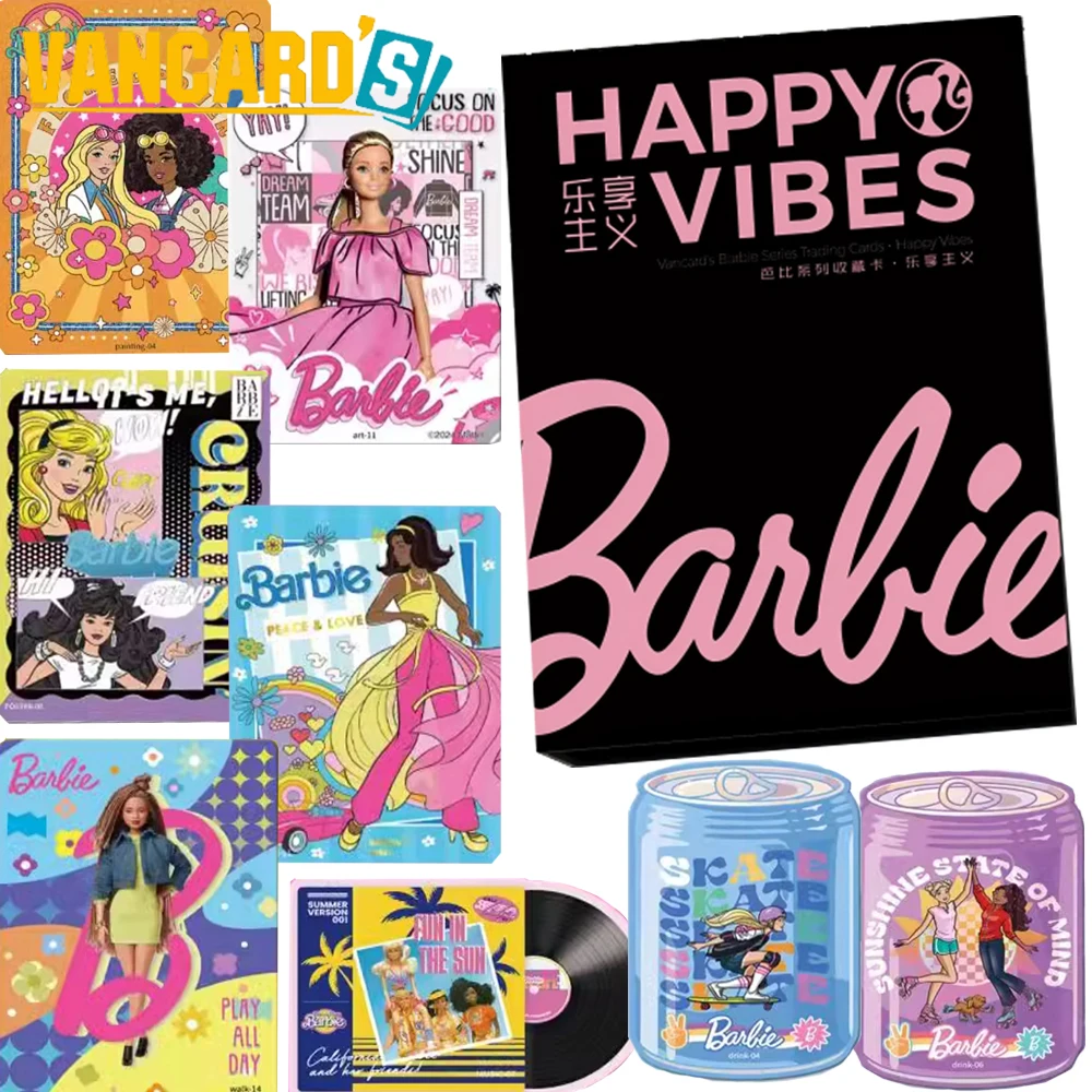 

New Vancard's Genuine Movie Princess Collection Cards Happy Vibes Series Popular Roles Creative Design Colorful Music Cards Gift