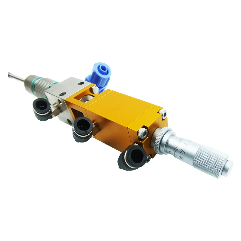 

DJF-56 Spray Valve Dispensing Valve UV Glue Three Proof Paint Atomization High-precision Pneumatic Valve