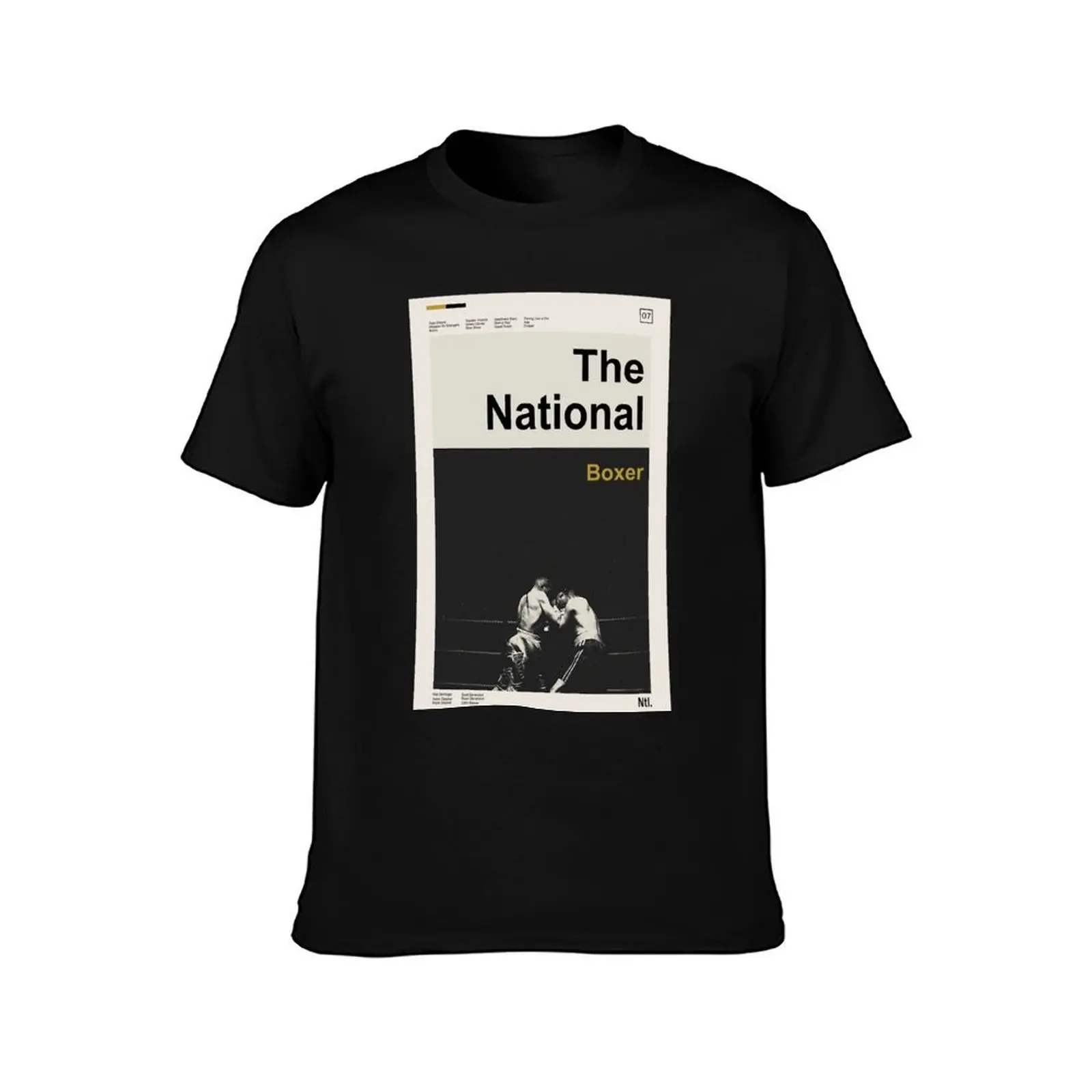 The National - Boxer Classic T-Shirt Casual Streetwear Short Sleeve Tee T-Shirt