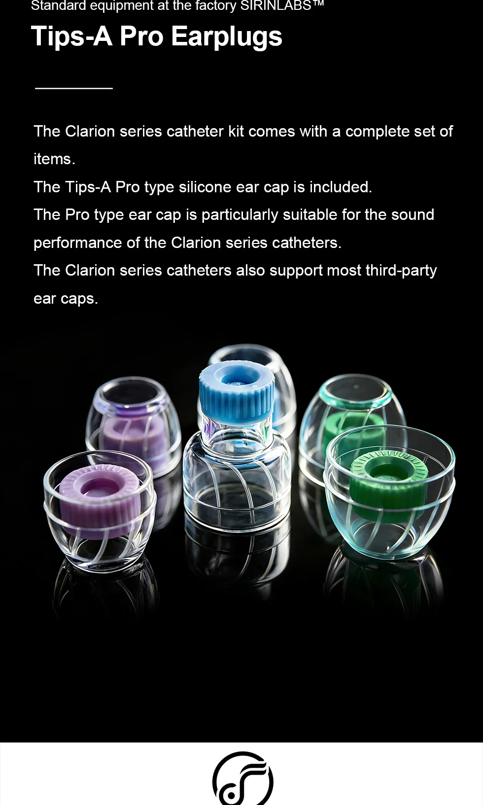 SIRINLABS Clarion Ohrhörer-Aufsätze MAETM Multi-Dimensional Acoustic Expansion Kit für Moondrop SIMGOT – Detail 9