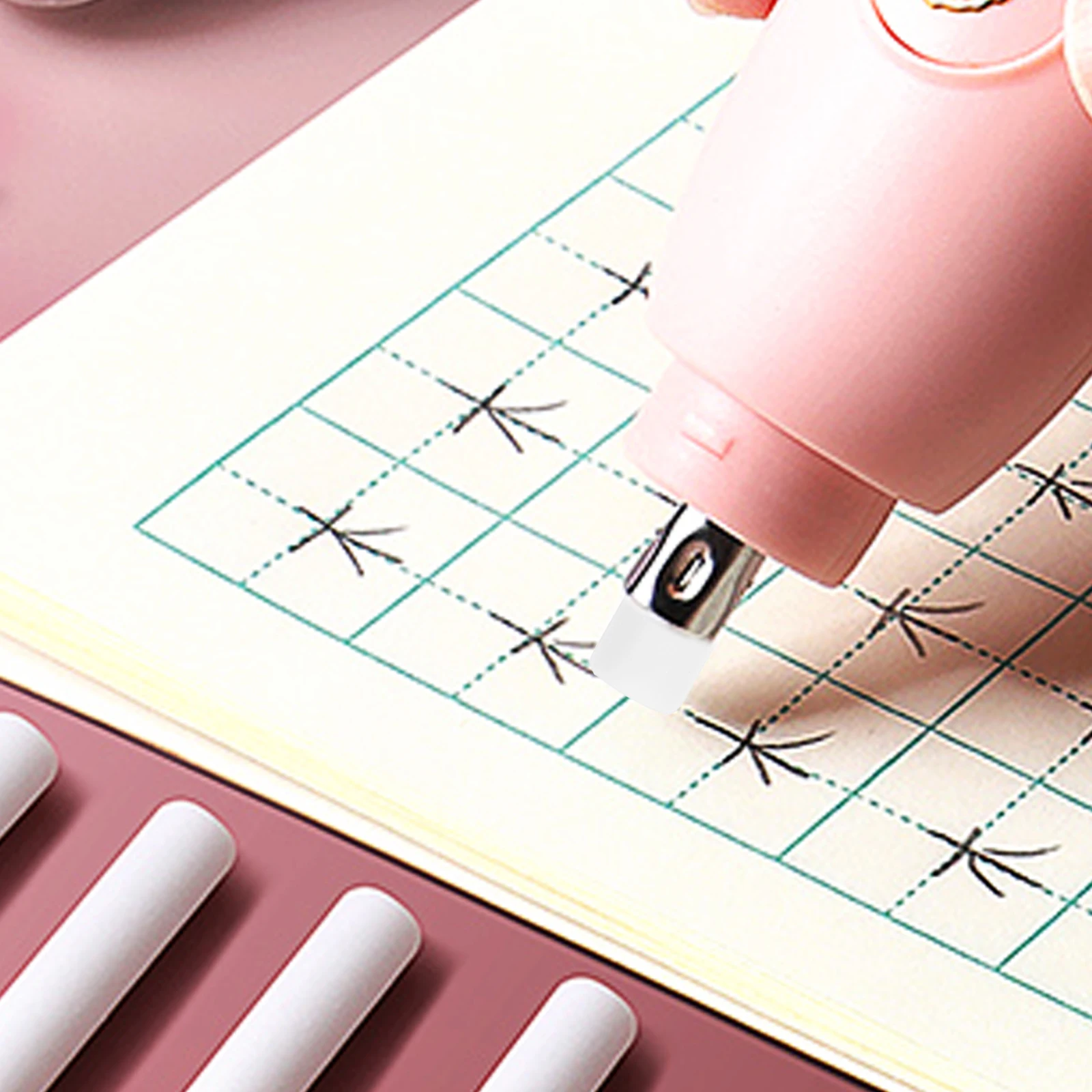 

70 Pcs Automatic Electric Eraser Replacement Core Erasers for School White Board Refill