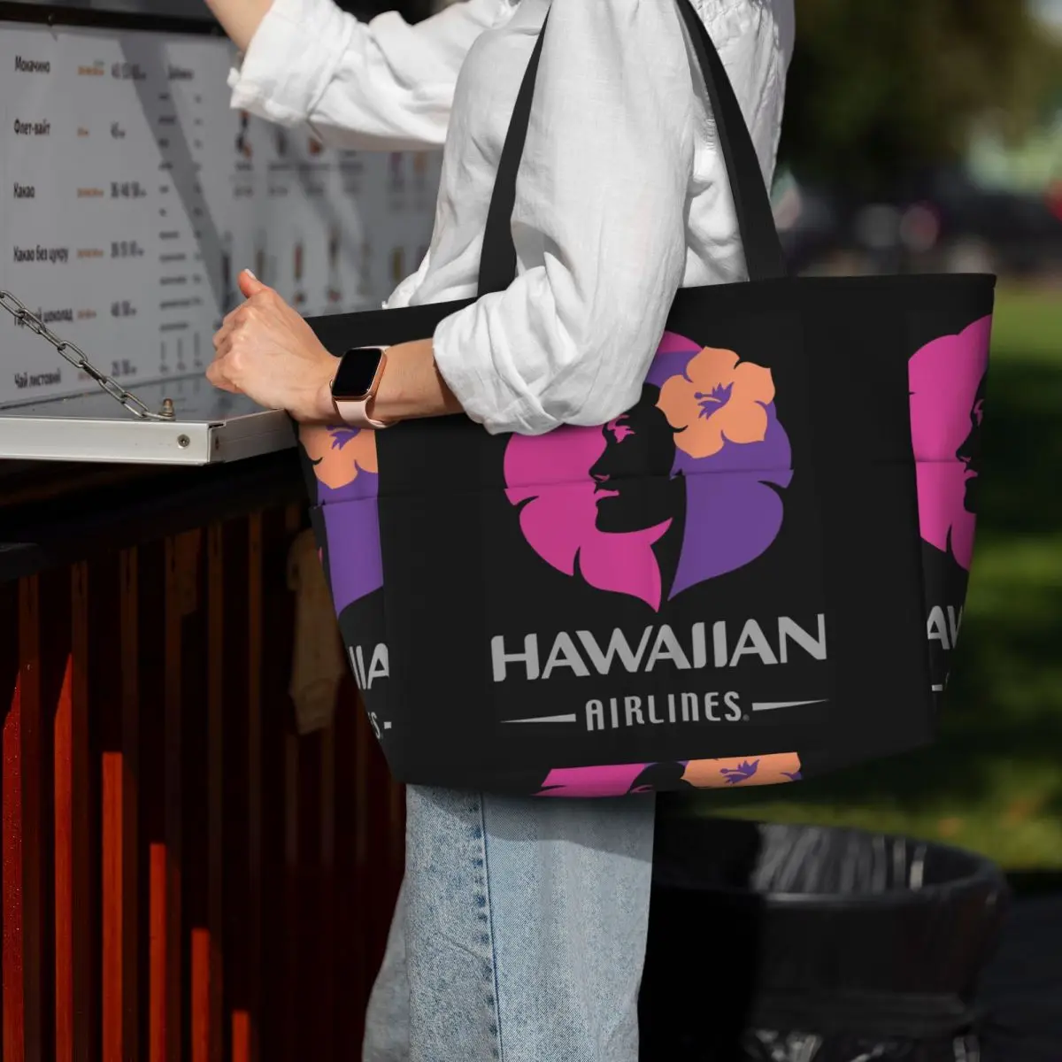 Hawaiian Airlines Herc Travel End Of Southern Summer Sale Beach Tote Bag Yoga Duffle Large Tote Bag Women Travel Bag Fitness bag
