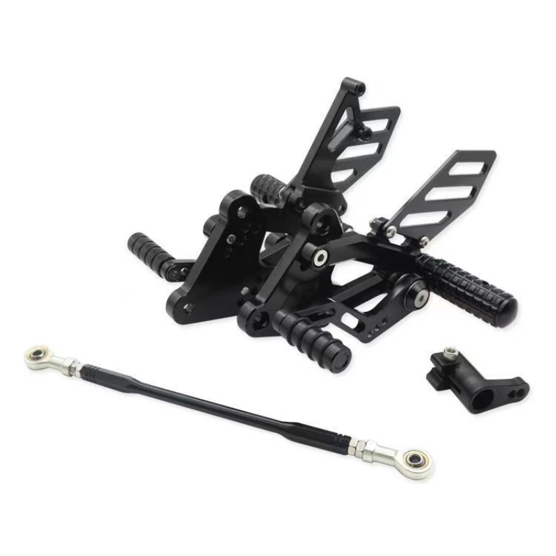 Footpeg Pedals Rearsets Footrest CNC Adjustable Rearset For QJMOTOR SRK800 SRK600RS SRK 600RS 800