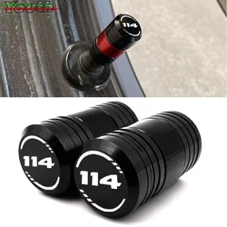 For Harley Softail Fat Boy 114 FLFB FLFBS Street Bob 2018-2022 2023 Motorcycle Accessories CNC Tire Valve Stem Caps Cover Plugs