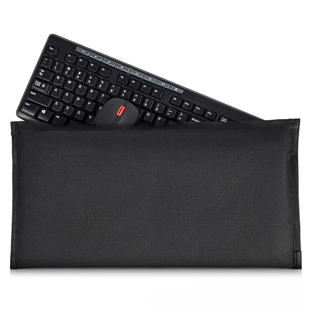 

Protective Oxford Fabric Keyboard Cover Waterproof Dustproof UV Guard for Computer Keyboards Measuring 53x28cm