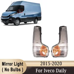 Auto Side Rearview Mirror Turn Signal Lights Reversing Indicator Lamp Housing (without bulb) for Iveco Daily 2015-2020