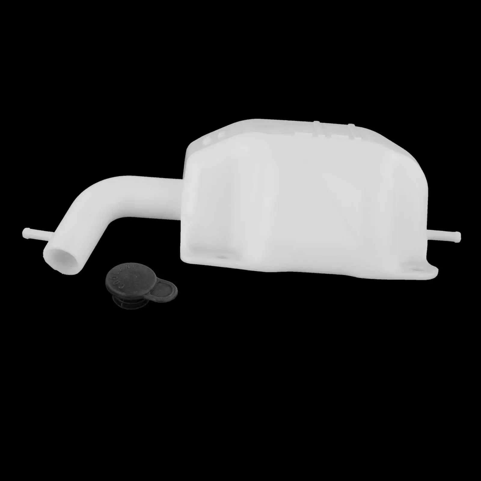 White Motorcycle Coolant Reservoir Tank for Suzuki QuadSport Z400 LT-Z400 image 5