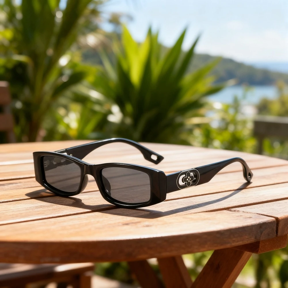 

​​Womens Small Frame Personalized Polarized UV Protection Sunglasses Unique Style Trendy Versatile​​