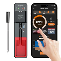 -10-105℃ Smart Wireless Bluetooth BBQ Grill Thermometer - 360ft for Home Use