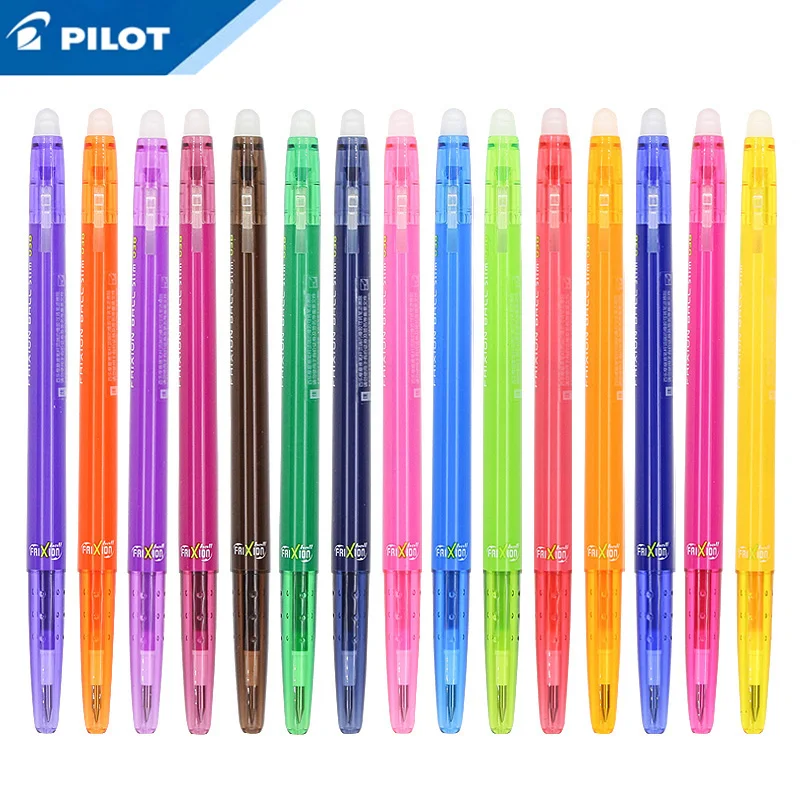 

1PCS Pilot FriXion Gel Pen Erasable Pen 0.38mm Cute Kawaii Ink Erasable LFBS-18UF Office Accessories Stationery Color Water Pen