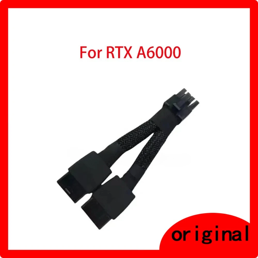 

Original Dual 8 To 8 Pin GPU Power Cable for RTX A6000 (P/N: 030-1233-000) Graphics Power Cable Wire Graphics