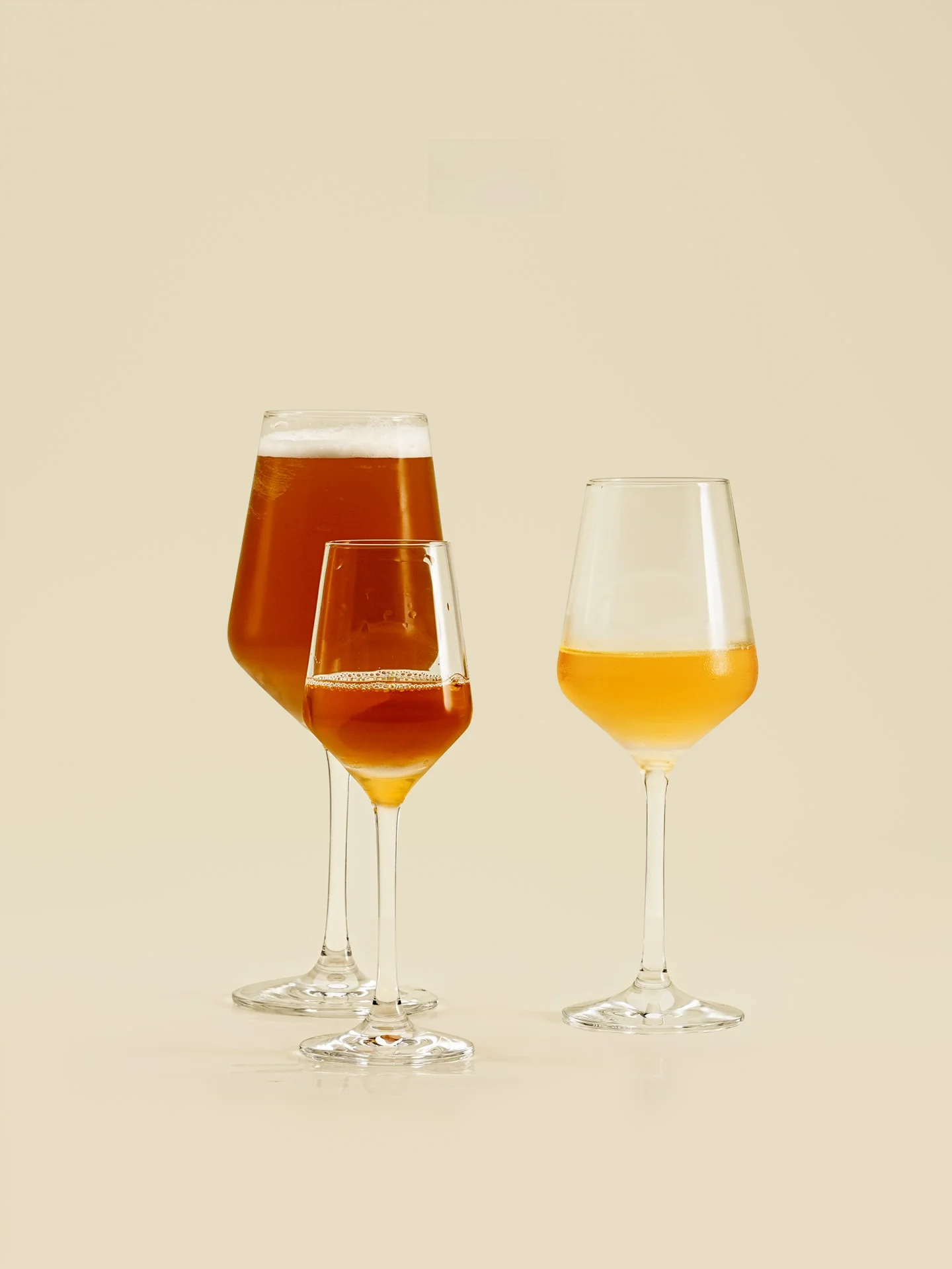 Rastal Harmony Beer And Wine Glass High Foot Crystal Lead Free Glass That Can Print LOGO European Style Pure Color Dining Ute...