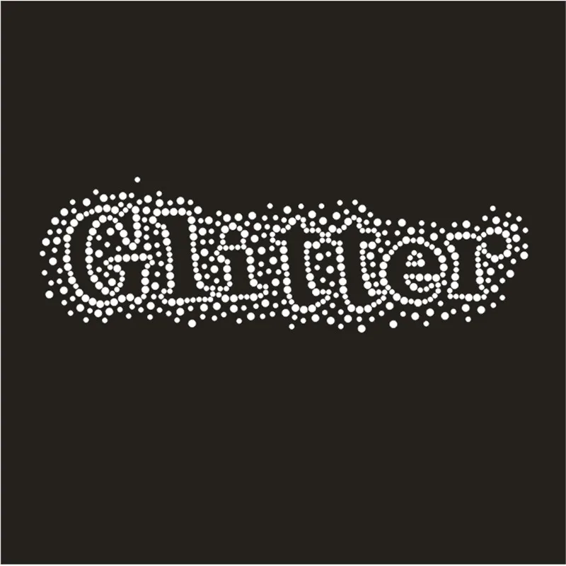 

Custom Iron On Letters Patches Strass Tops Heat Transfer Stickers T-Shirt Crystal Motifs Bling Accessories Crafts