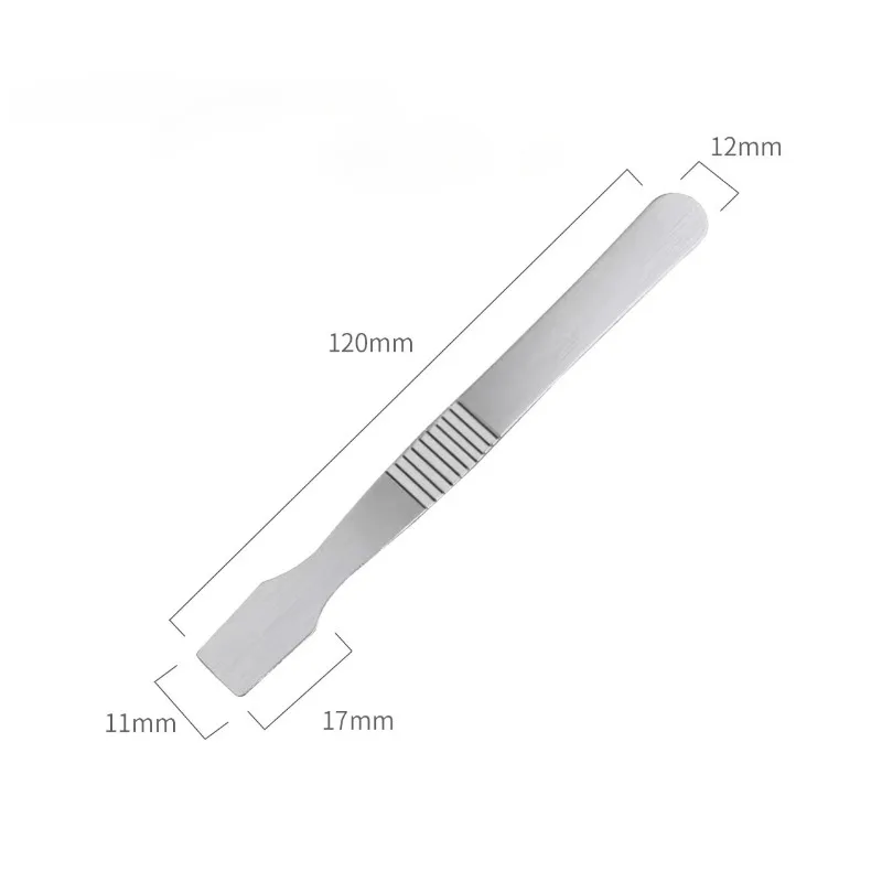 Cuchillo de Palanca de Metal para Memoria de Reparación Electrónica Herramienta de Raspado de Estaño Cuchillo de Mezcla de Pasta de Soldadura Herramienta de Limpieza de Pasta de Soldadura 3
