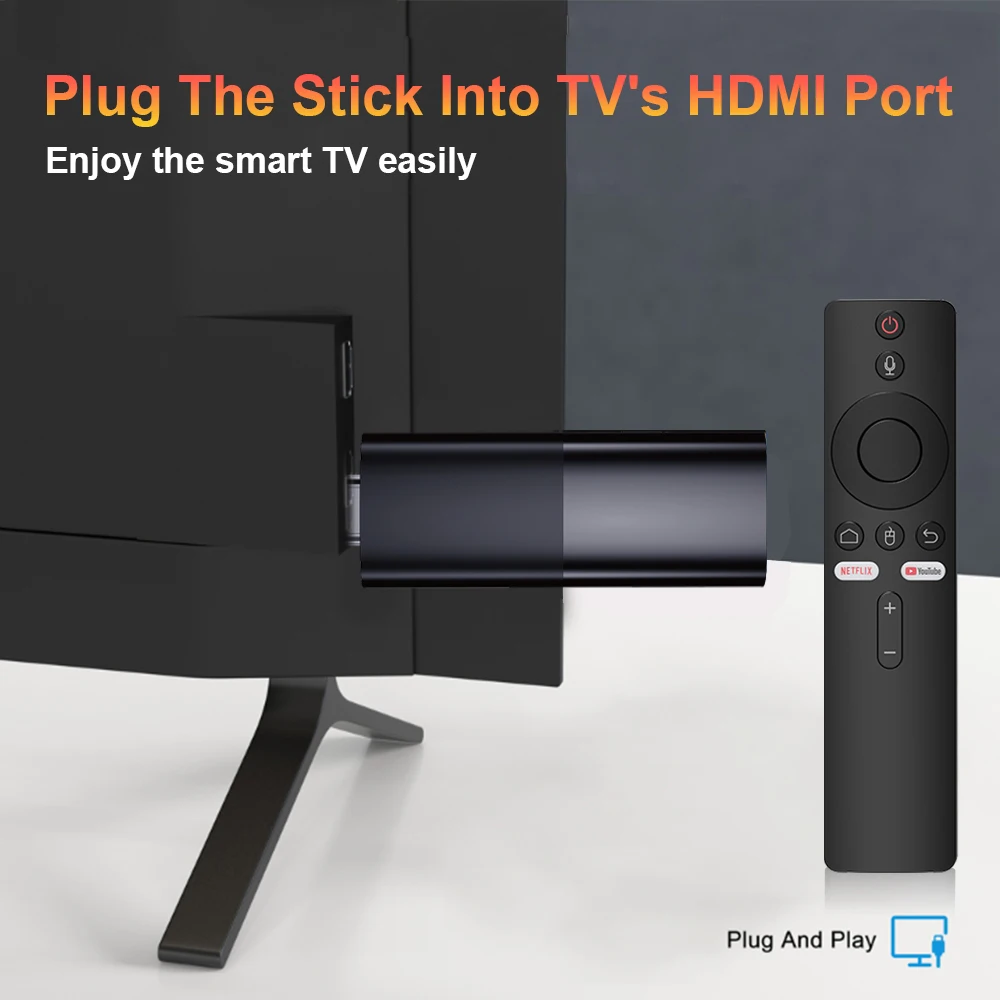 Velec TV Stick Android 12 Allwinner H618 رباعي النواة يدعم 6K Dual Wifi BT Voice Media Player TV Box لجوجل يوتيوب Netflix