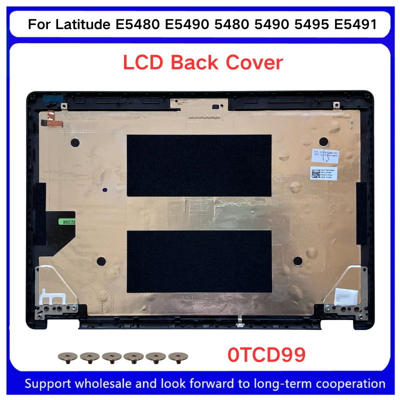 New For Kailxuling Latitude E5480 E5490 5480 5490 E5491 LCD Back Cover WIth Hinges 0H9K23 H9K23 0N92JC Bezel 0H9K23 H9K23 0N92JC