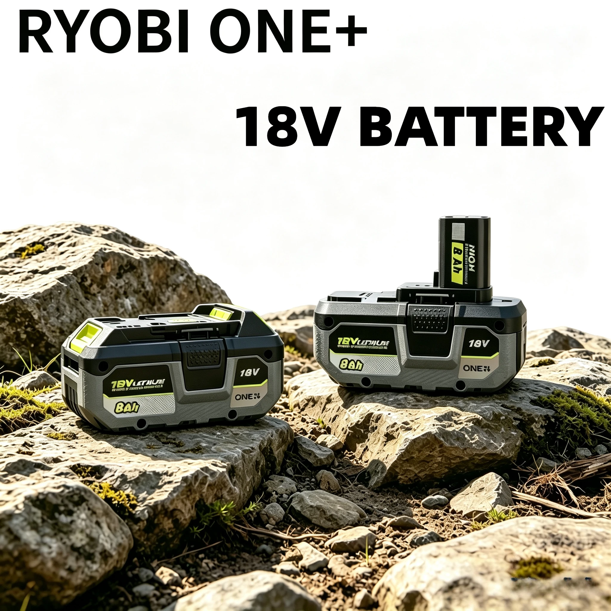 

Оригинальная литиевая батарея RYOBI ONE+ 18В 8.0Ач с низким саморазрядом, долговечная, совместима со всеми инструментами P104 P108 RB18L50 RB18L20