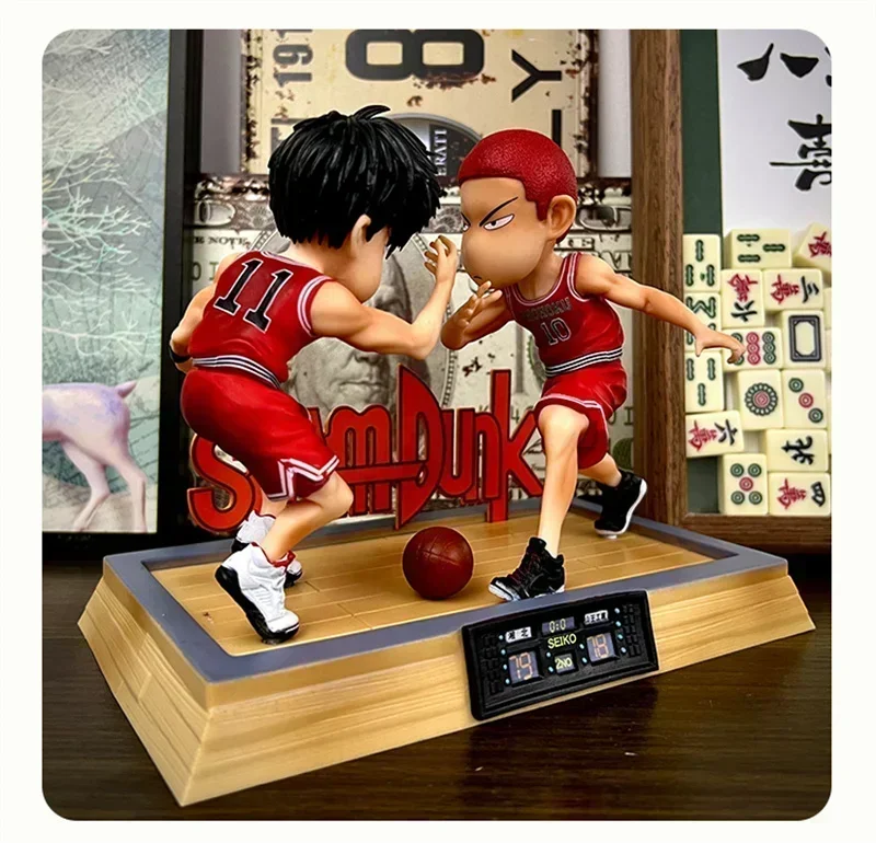 Q Version Slam Dunk Century High Five The Century Anime Figures Sakuragi Hanamichi Rukawa Maple Collection Model Ornament Toys