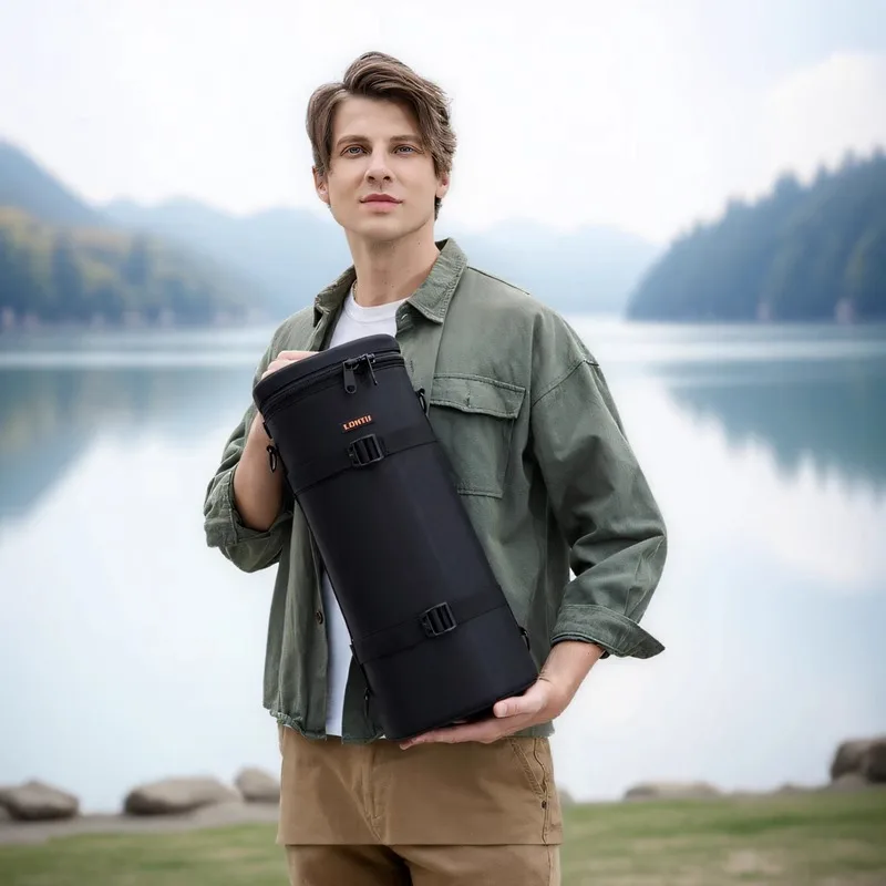NOWA torba na aparat fotograficzny Plecak na aparat CANON NIKON OLYMPUS SIGMA SONY 400mm-800MM Etui na obiektyw 4316 — zdjęcie produktu 4